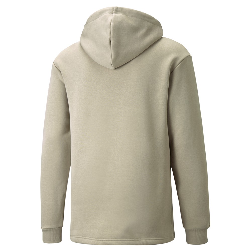 Толстовка мужская Puma Ess+ Hoodie Fl бежевая 84595342 изображение 2