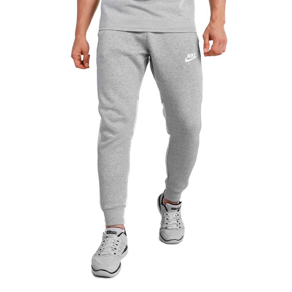 Брюки мужские Nike M Nsw Nike Air Bb Flc Pant серые DD6348-063 изображение 1