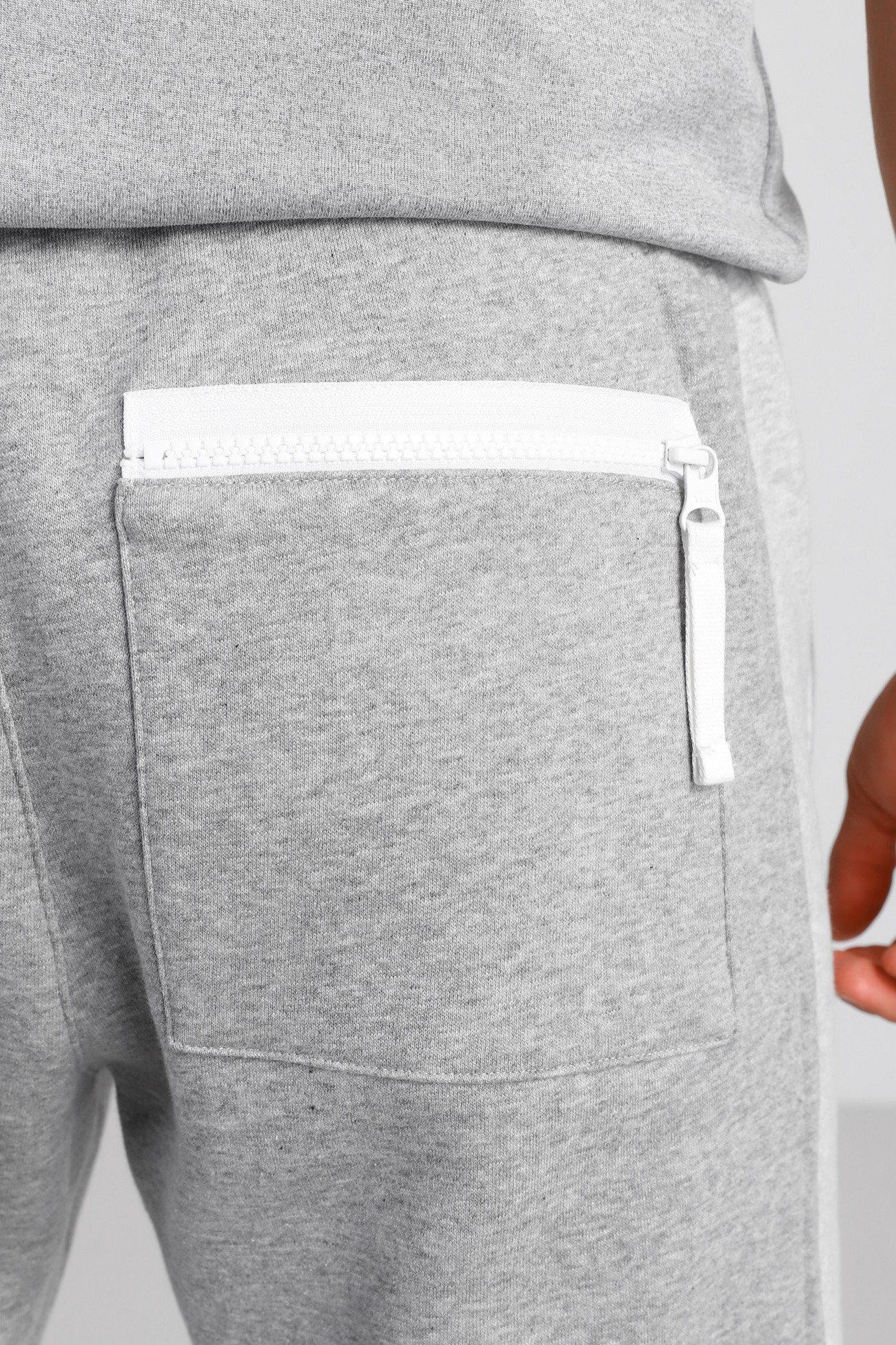 Штани чоловічі Nike M Nsw Nike Air Bb Flc Pant сірі DD6348-063  изображение 4