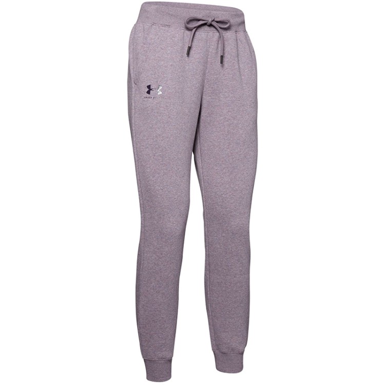 Брюки женские Under Armour RIVAL FLEECE SPORTSTYLE GRAPHIC PANT серые 1348549-033 изображение 1