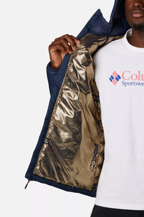 Куртка чоловіча Columbia  Labyrinth Loop™ Hooded Jacket темно-синя 1957341-464 изображение 4