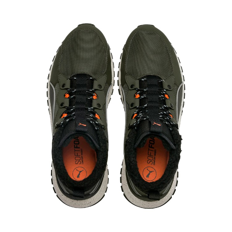 Ботинки мужские Puma Pacer Next Sb Wtr хаки 36693602 изображение 4