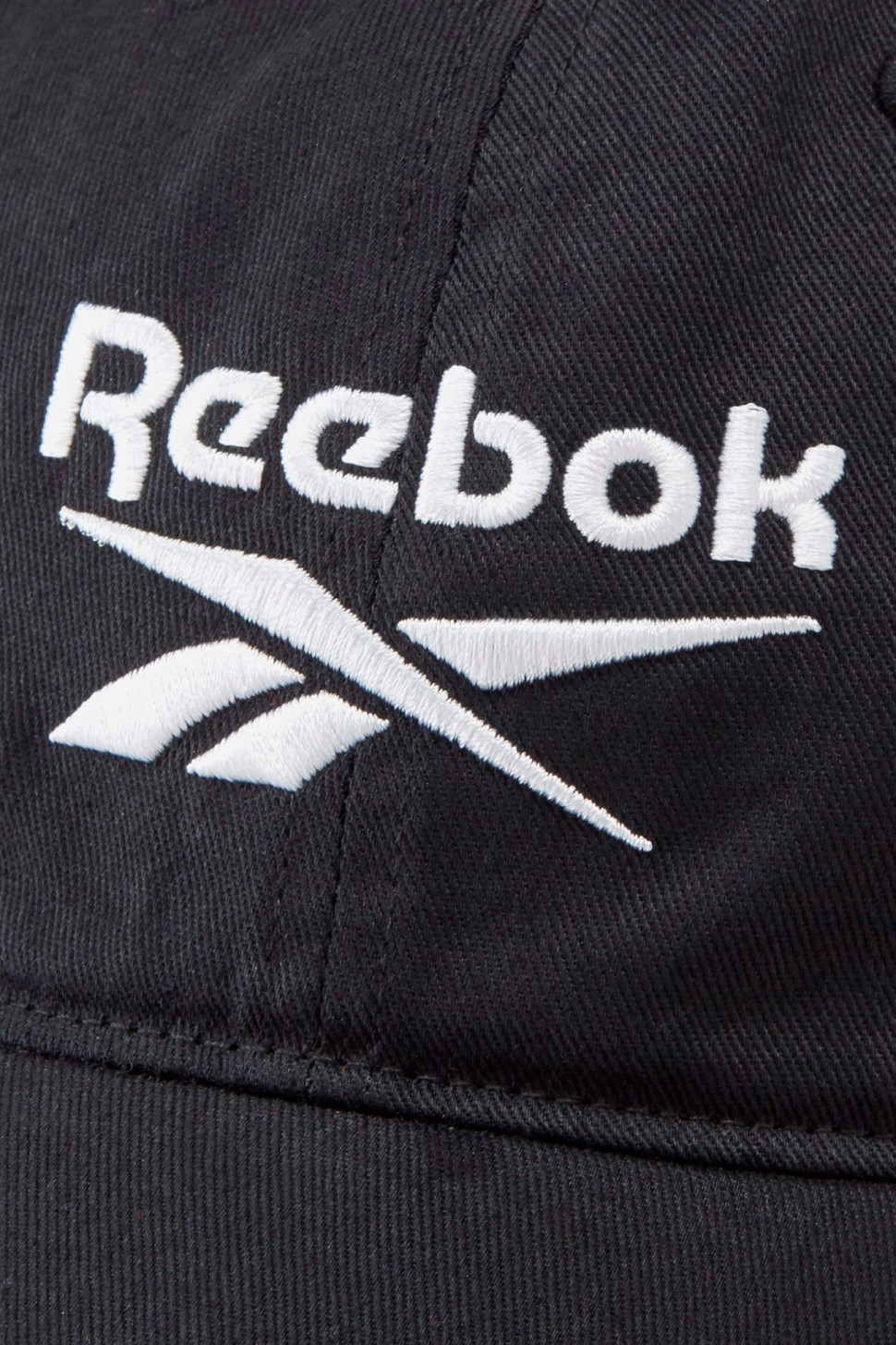 Бейсболка Reebok Te Logo Cap черная GP0124 — фото 4