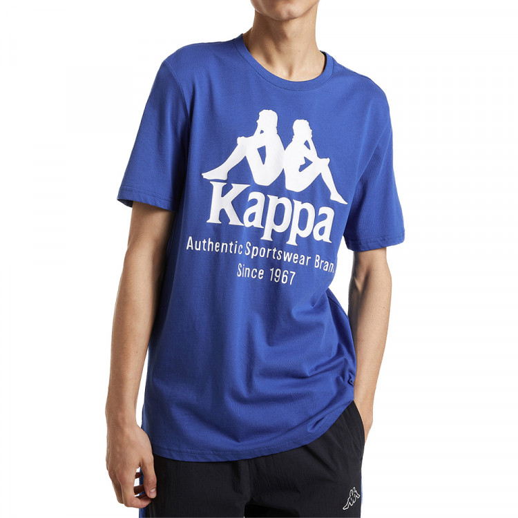 Футболка чоловіча Kappa синя 110646-Z3 изображение 1