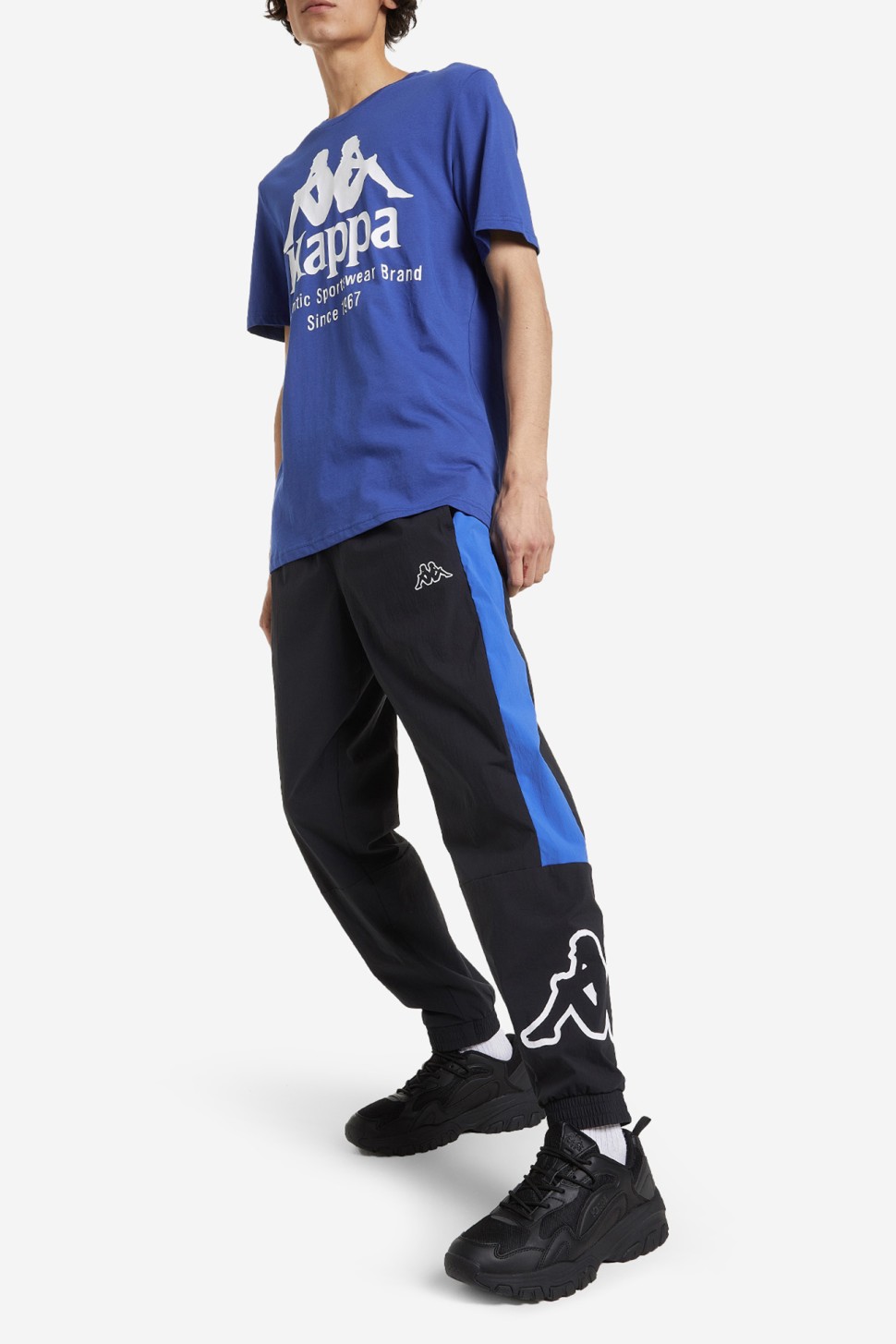Футболка мужская Kappa T-shirt синяя 110646-Z3 — фото 4