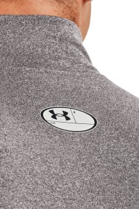 Чоловічий лонгслів Under Armour UA CG Armour Comp Mock сірий 1366072-020 изображение 4