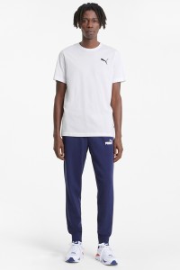 Футболка мужская Puma ESS Small Logo Tee белая 58666852 изображение 4