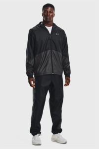 Вітровка чоловіча Under Armour UA Legacy Windbreaker чорна 1373821-001 изображение 3