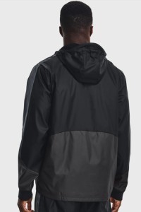 Вітровка чоловіча Under Armour UA Legacy Windbreaker чорна 1373821-001 изображение 4