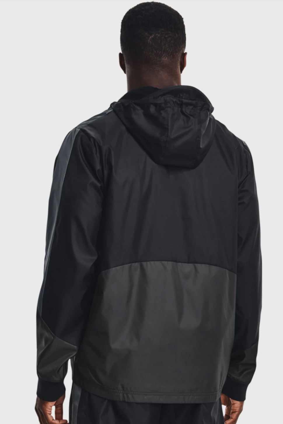 Вітровка чоловіча Under Armour UA Legacy Windbreaker чорна 1373821-001 — фото 4