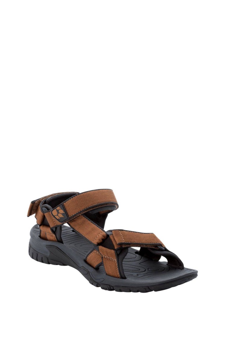 Сандалії чоловічі Jack Wolfskin LAKEWOOD RIDE SANDAL M коричневі 4019021-5311 изображение 2