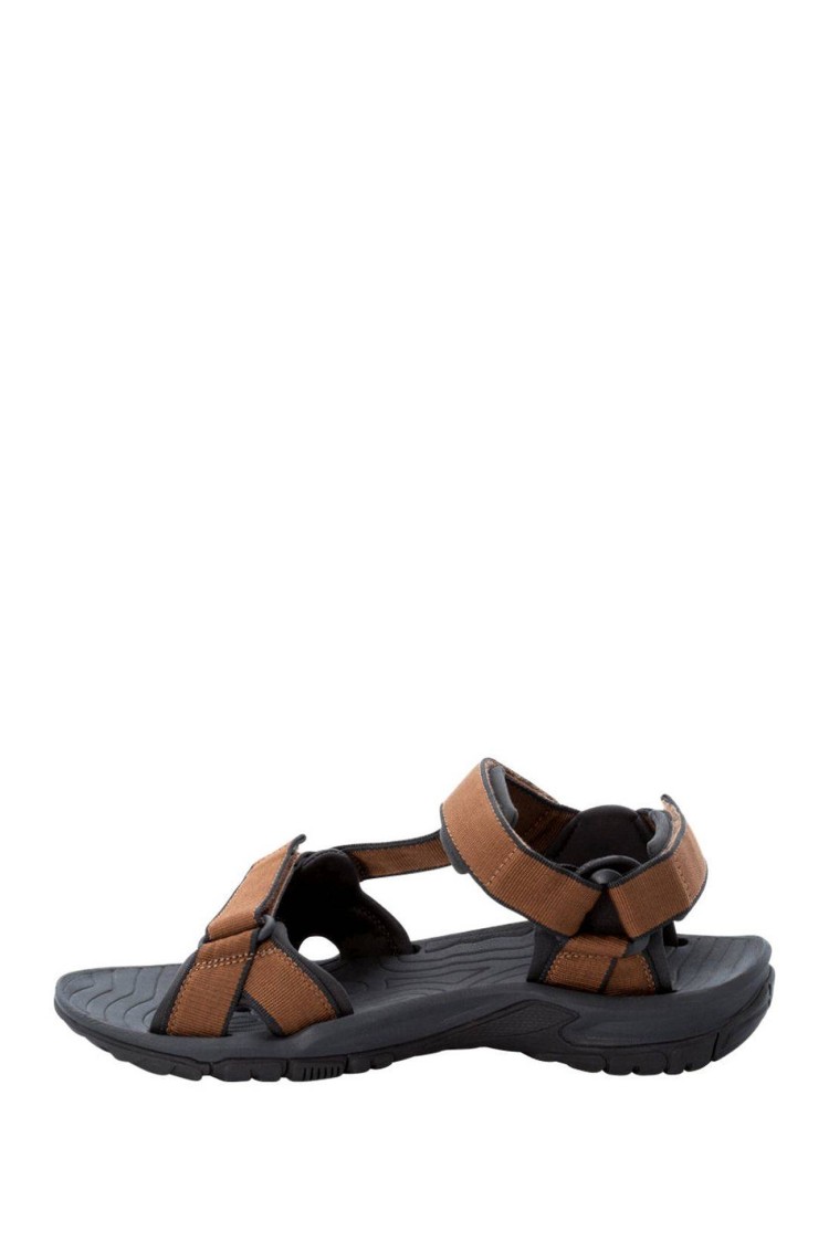 Сандалії чоловічі Jack Wolfskin LAKEWOOD RIDE SANDAL M коричневі 4019021-5311 изображение 3