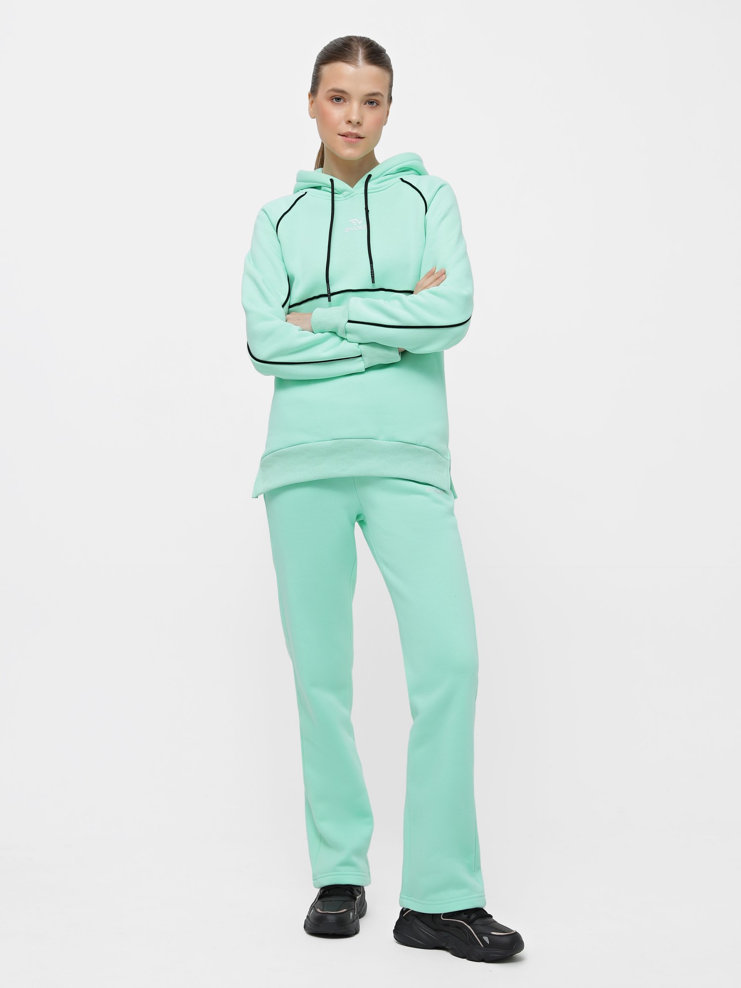 Штани жіночі Evoids Valloire зелені 552418-310 изображение 4