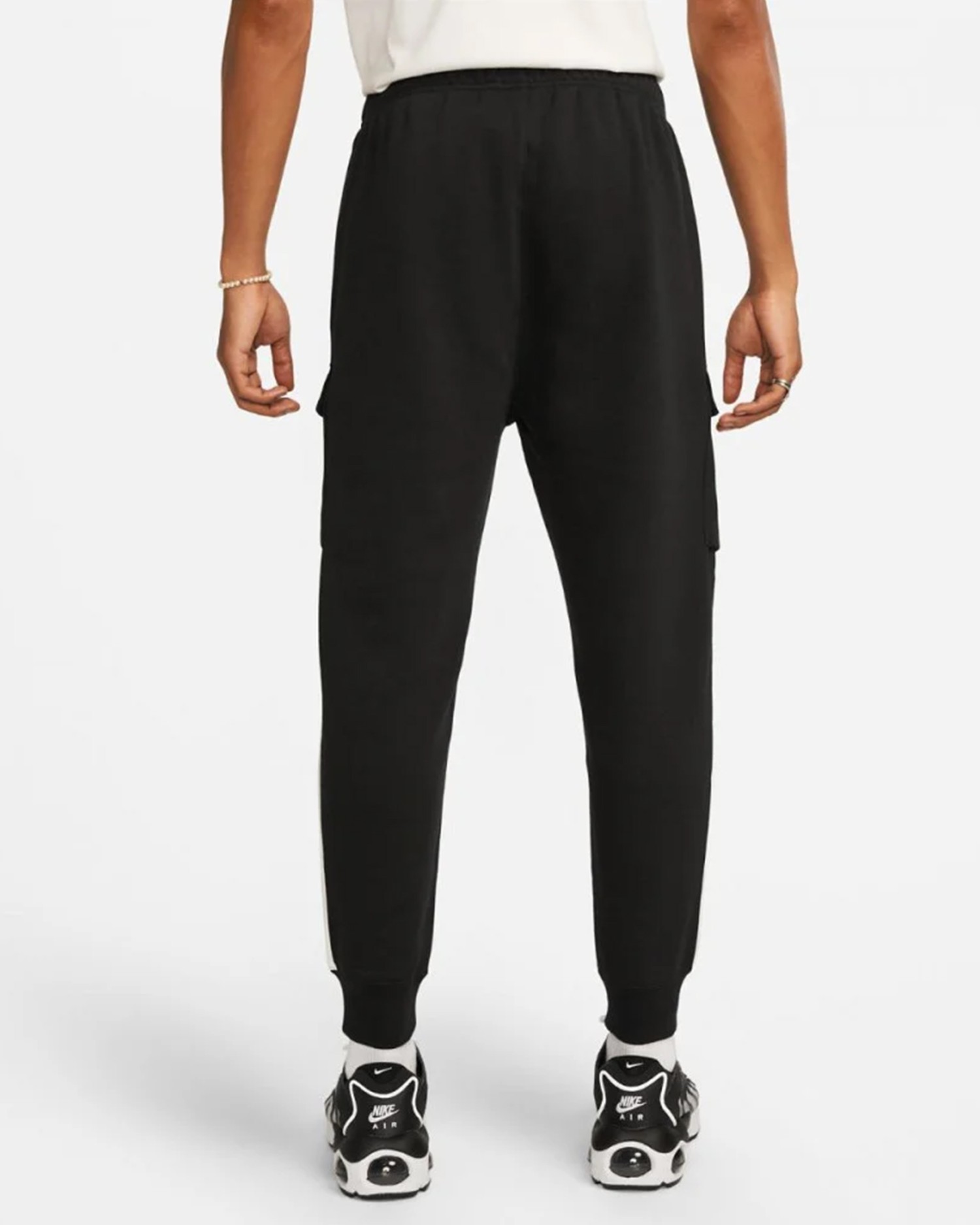 Брюки мужские Nike M NSW SW AIR CARGO PANT FLC BB черные FN7693-010 изображение 3