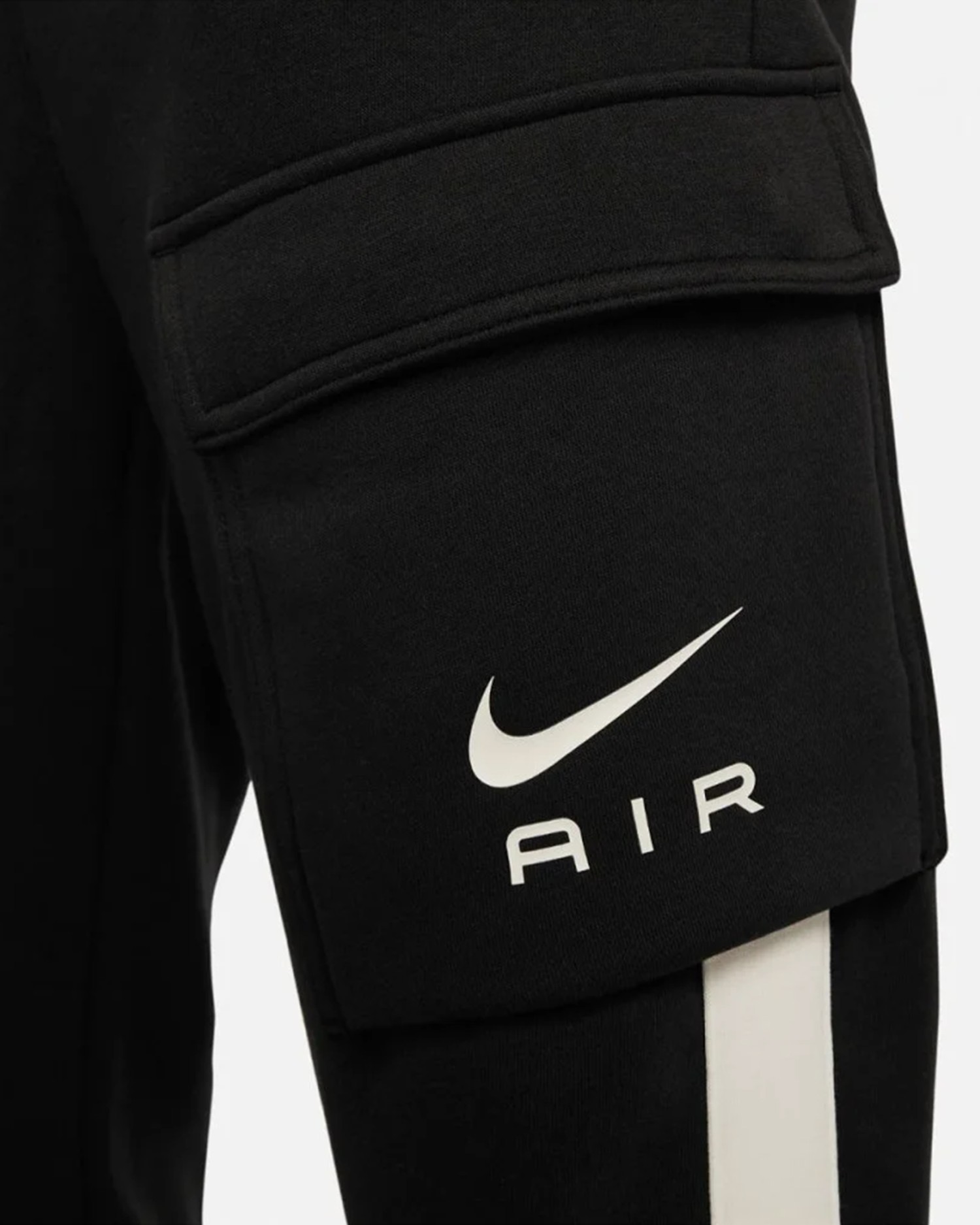 Брюки мужские Nike M NSW SW AIR CARGO PANT FLC BB черные FN7693-010 изображение 5