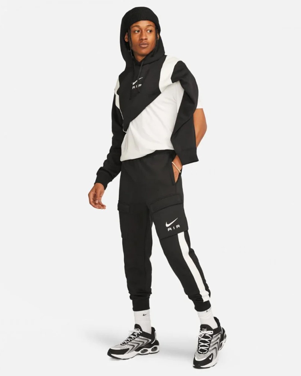 Штани чоловічі Nike M NSW SW AIR CARGO PANT FLC BB чорні FN7693-010 — фото 7