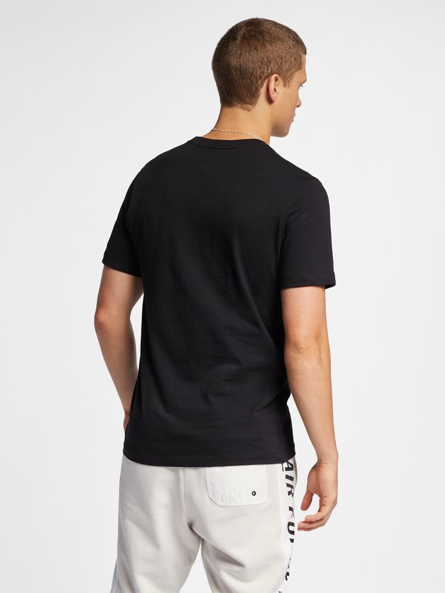 Футболка чоловіча Nike M NSW TEE ICON FUTURA чорна AR5004-010 — фото 3