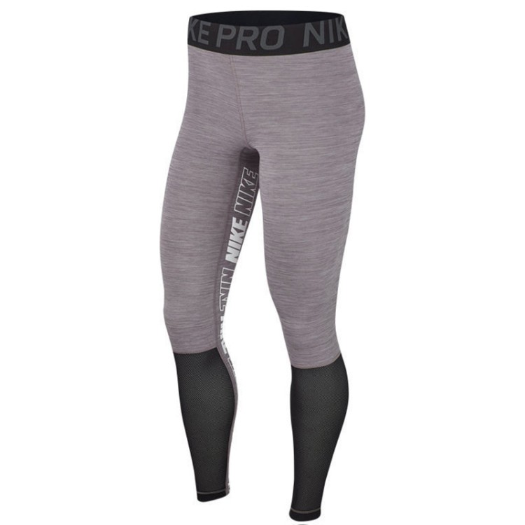 Леггинсы женские Nike W NP SPRT DSTRT TGHT серые AQ0068-056 изображение 1
