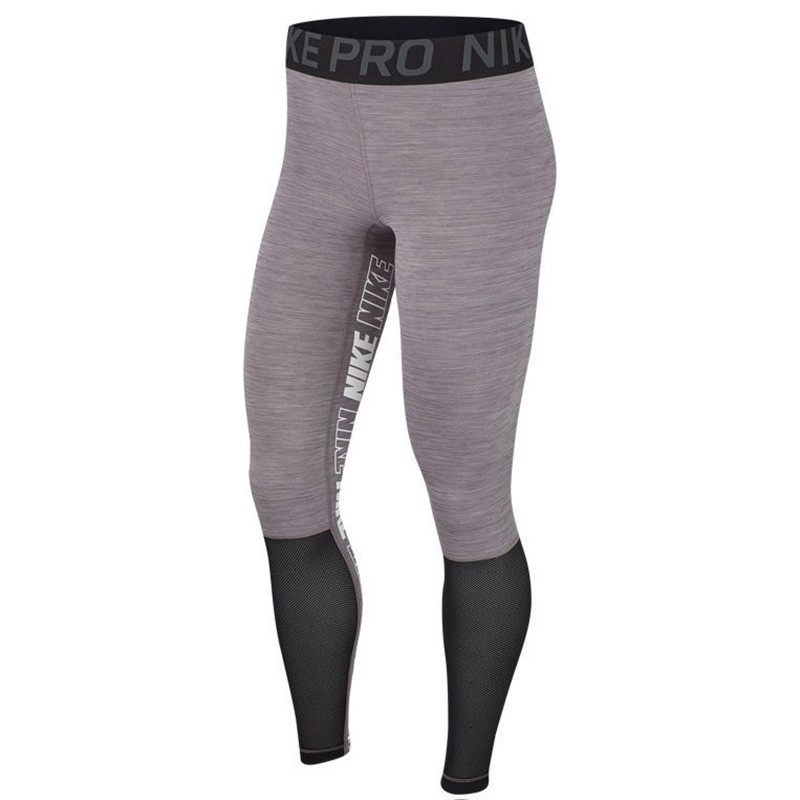 Леггинсы женские Nike W NP SPRT DSTRT TGHT серые AQ0068-056 — фото 1