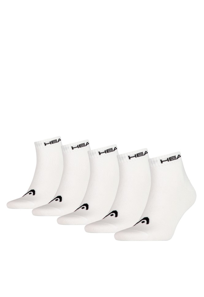 Носки HEAD QUARTER 5P UNISEX білі 781502001300 изображение 2