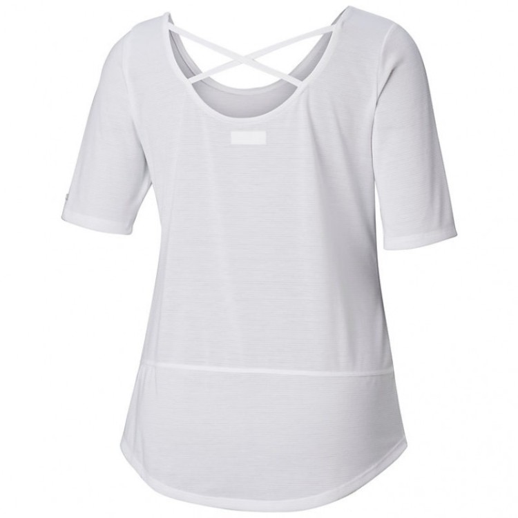 Футболка жіноча Columbia Anytime Casual SS біла 1837031-100 изображение 2