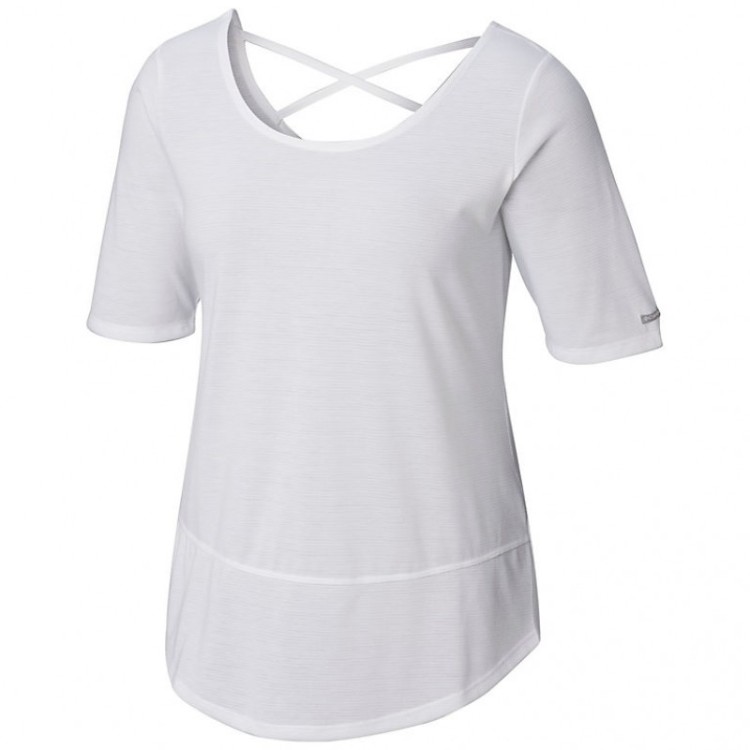 Футболка жіноча Columbia Anytime Casual SS біла 1837031-100 изображение 1