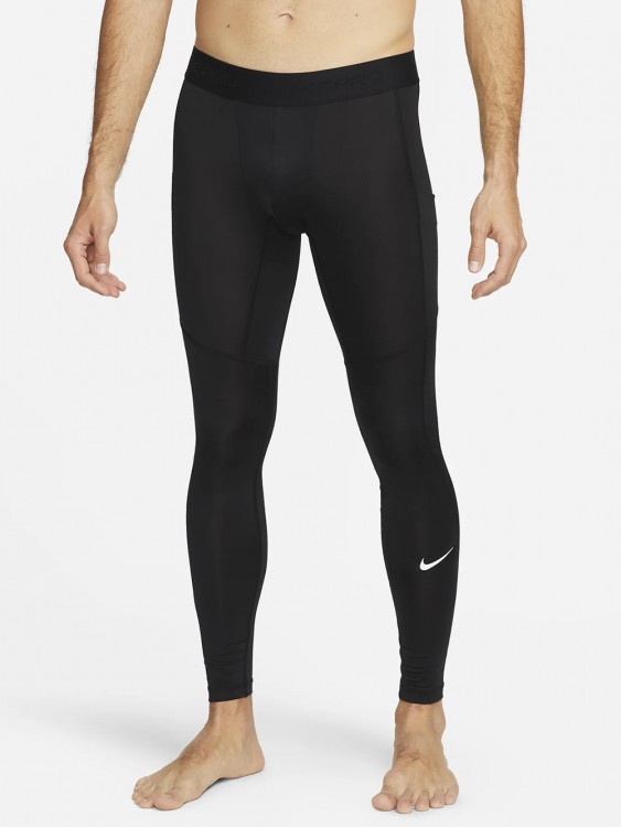 Тайтсы мужские Nike M NP DF TIGHT черные FB7952-010 изображение 2