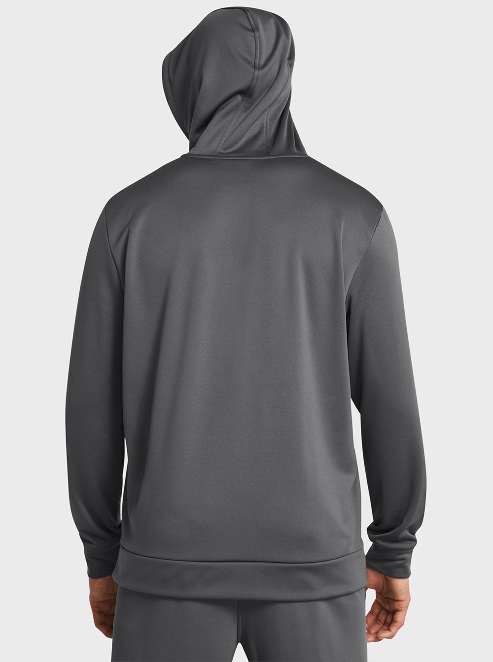 Толстовка мужская Under Armour UA Armour Fleece Big Logo HD серая 1379743-025 изображение 3