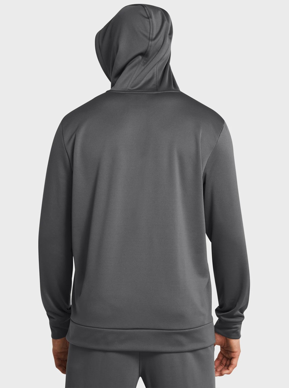 Толстовка чоловіча Under Armour UA Armour Fleece Big Logo HD сіра 1379743-025 — фото 3
