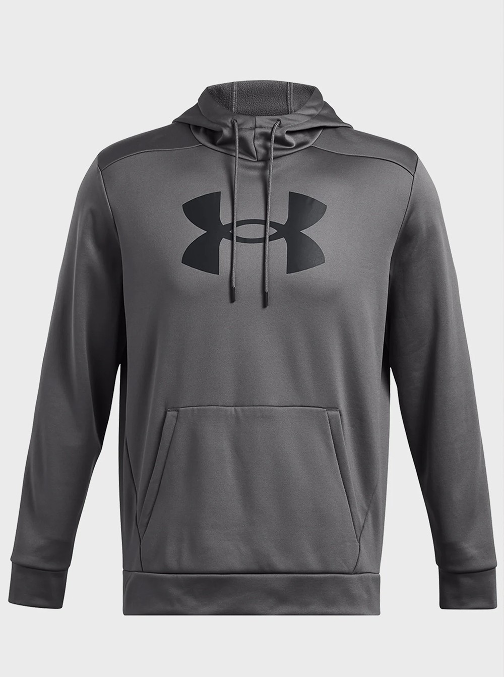 Толстовка мужская Under Armour UA Armour Fleece Big Logo HD серая 1379743-025 изображение 5