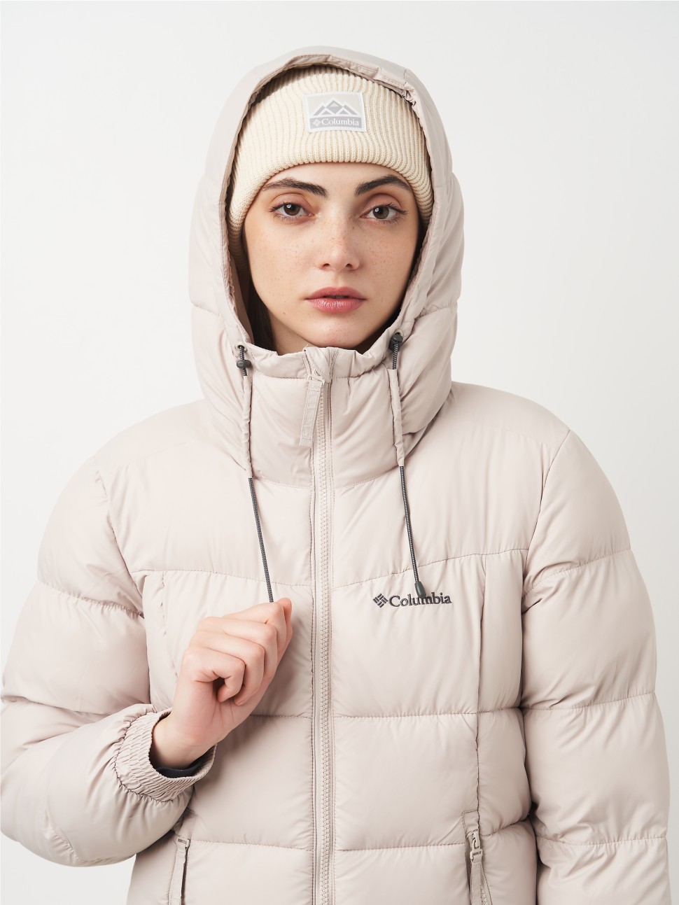 Куртка жіноча Columbia Pike Lake™ II Insulated Jacket бежева 2051371-279 — фото 5