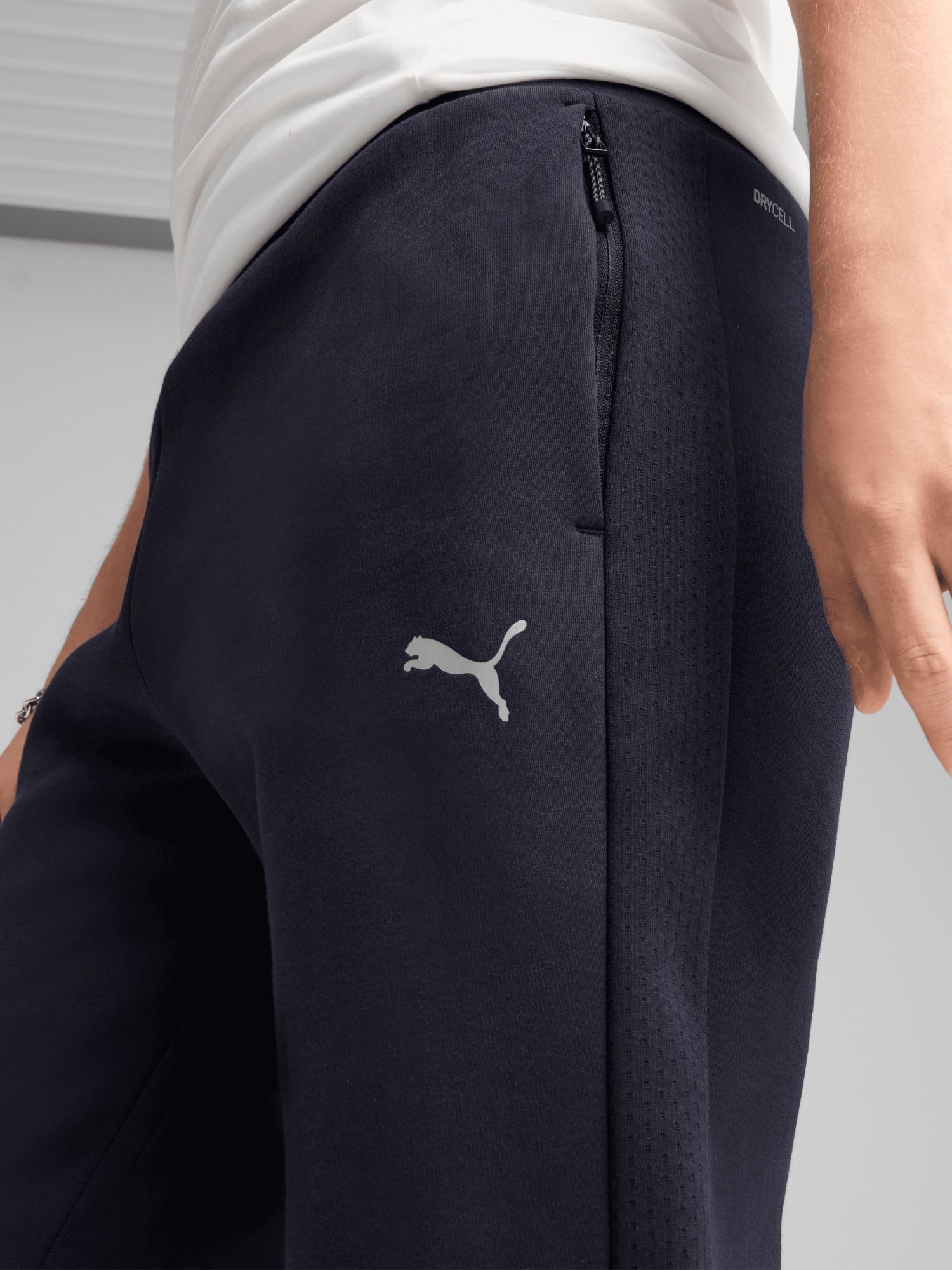 Брюки мужские Puma EVOSTRIPE Pants синие 68461416 изображение 4