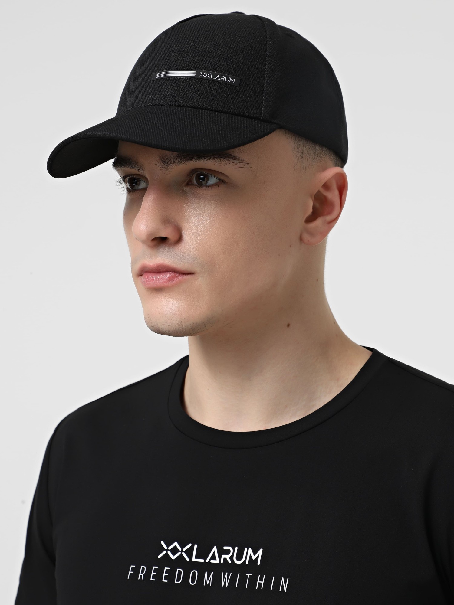 Бейсболка чоловіча Larum Leander чорна 102517-010 изображение 5