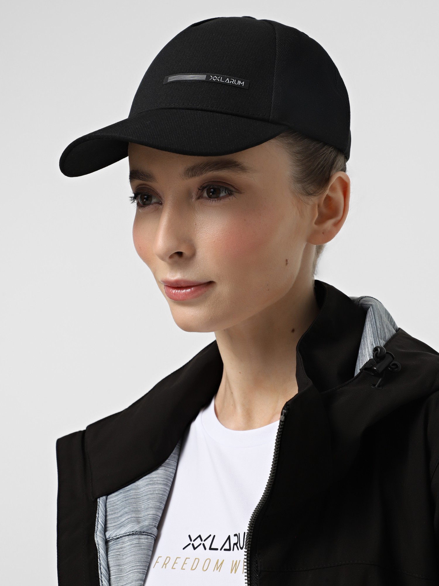 Бейсболка чоловіча Larum Leander чорна 102517-010 изображение 6