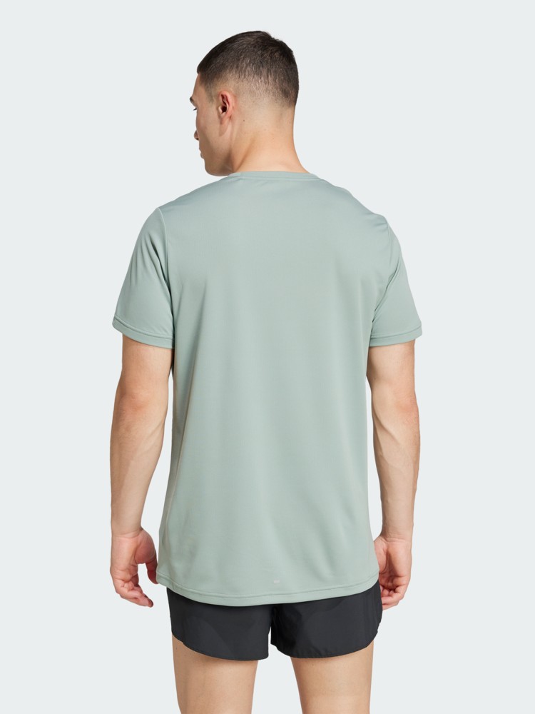 Футболка чоловіча Adidas RUN IT TEE зелена JD2324 изображение 3