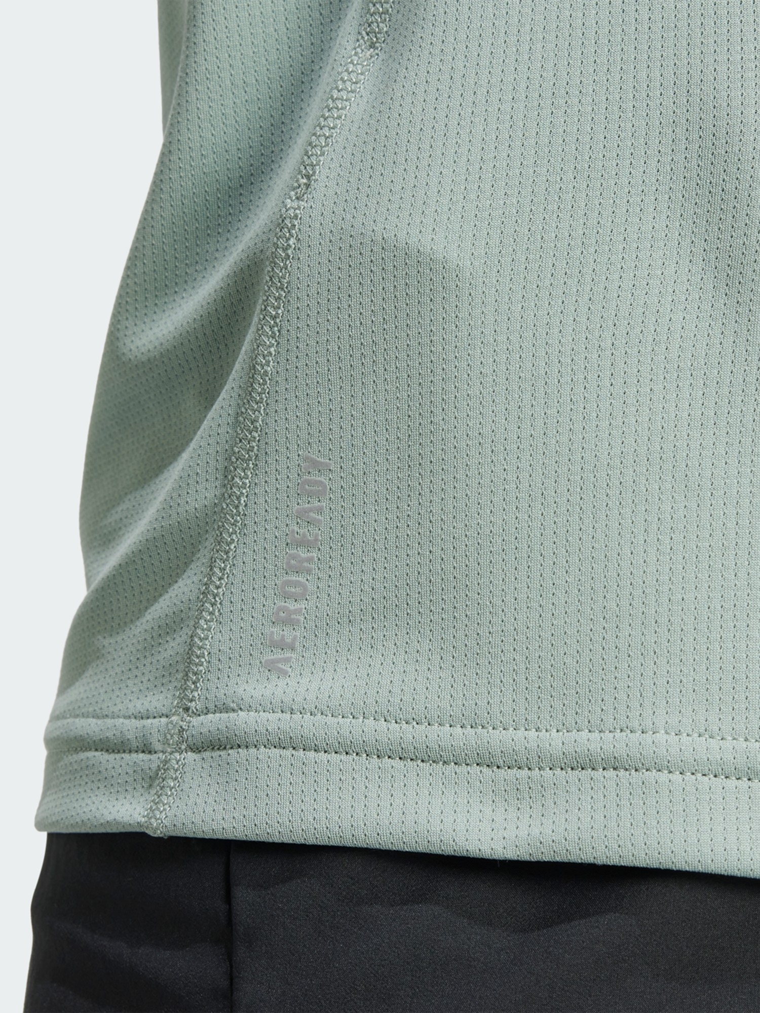 Футболка мужская Adidas RUN IT TEE зеленая JD2324 изображение 5