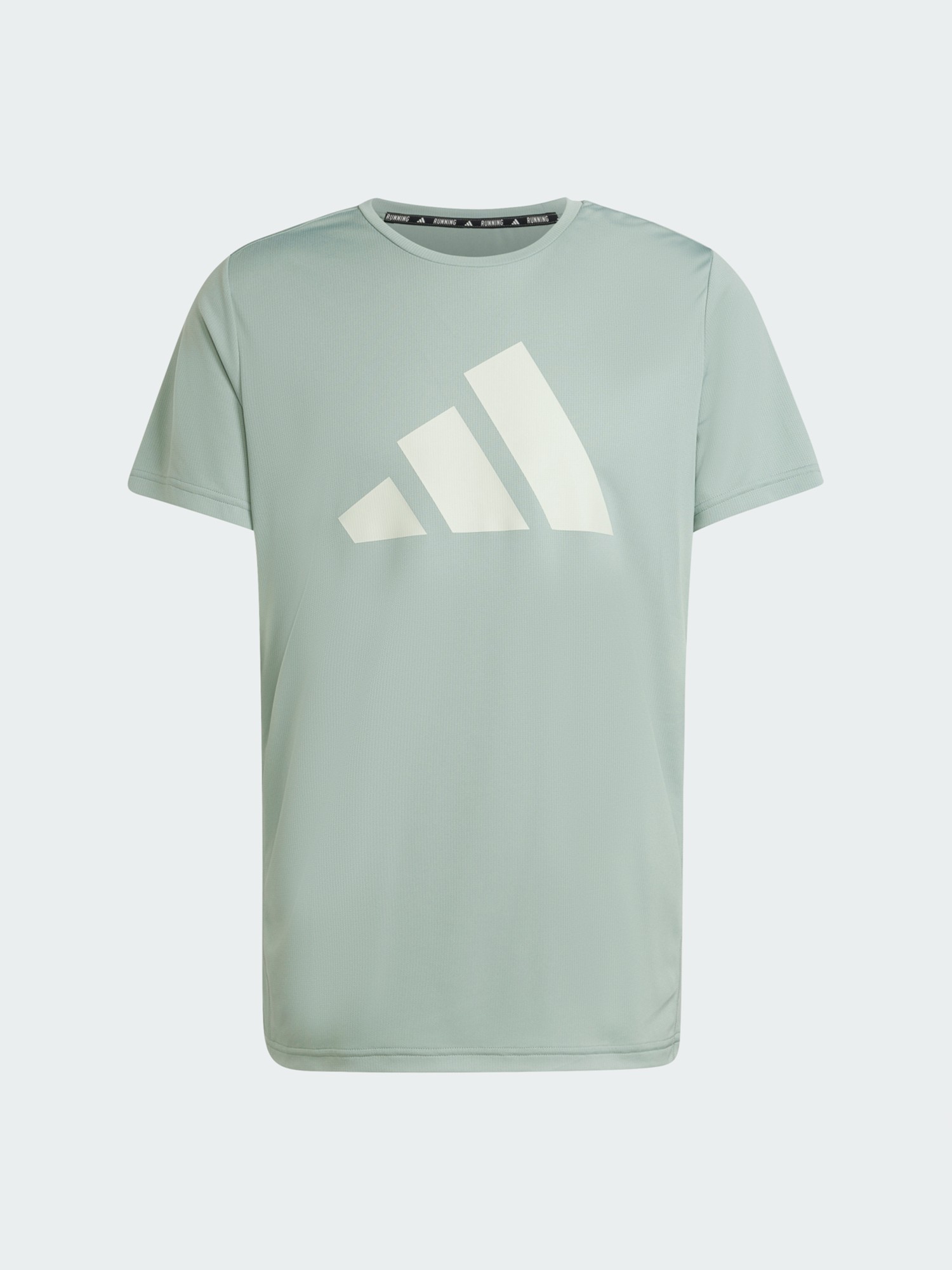 Футболка мужская Adidas RUN IT TEE зеленая JD2324 изображение 7