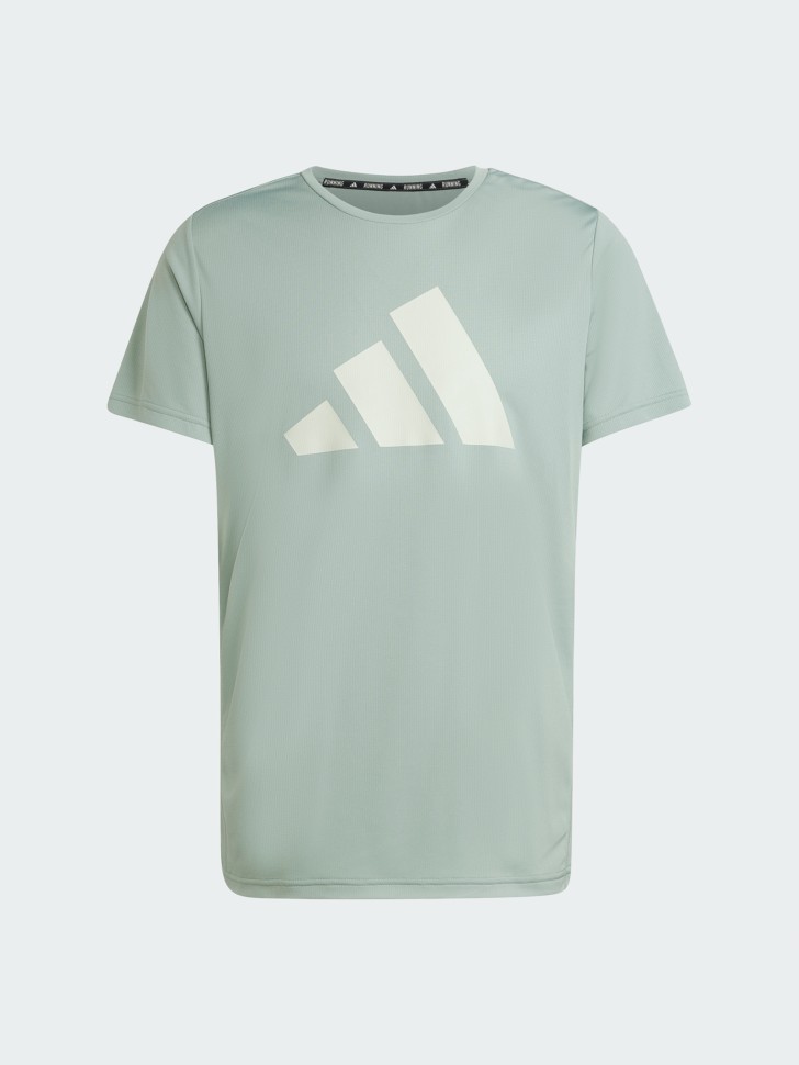 Футболка чоловіча Adidas RUN IT TEE зелена JD2324 изображение 7