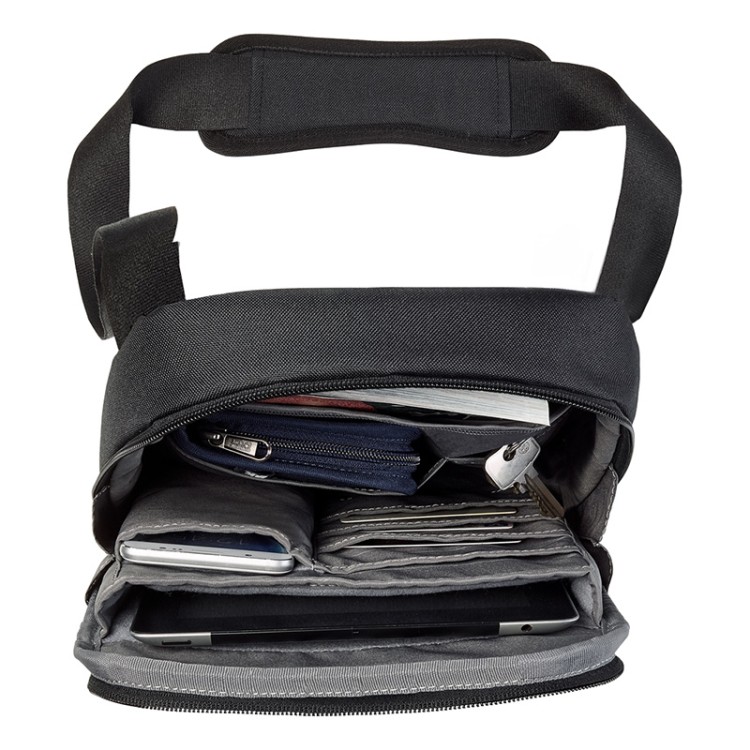 Сумка Jack Wolfskin Gadgetary черная 8006611-6000 изображение 2