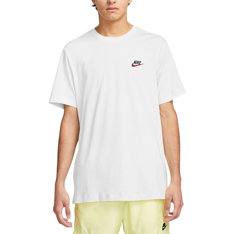 Футболка мужская Nike M NSW CLUB TEE белая AR4997-100 изображение 1