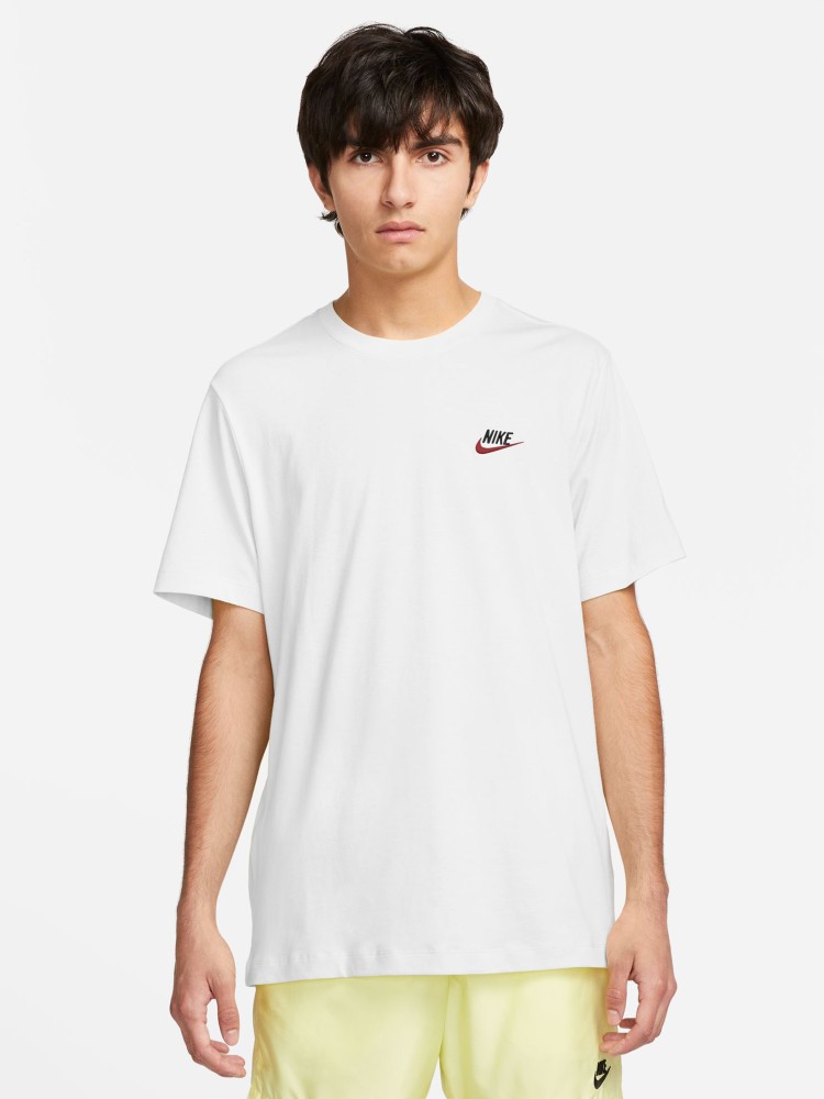 Футболка мужская Nike M NSW CLUB TEE белая AR4997-100 изображение 2
