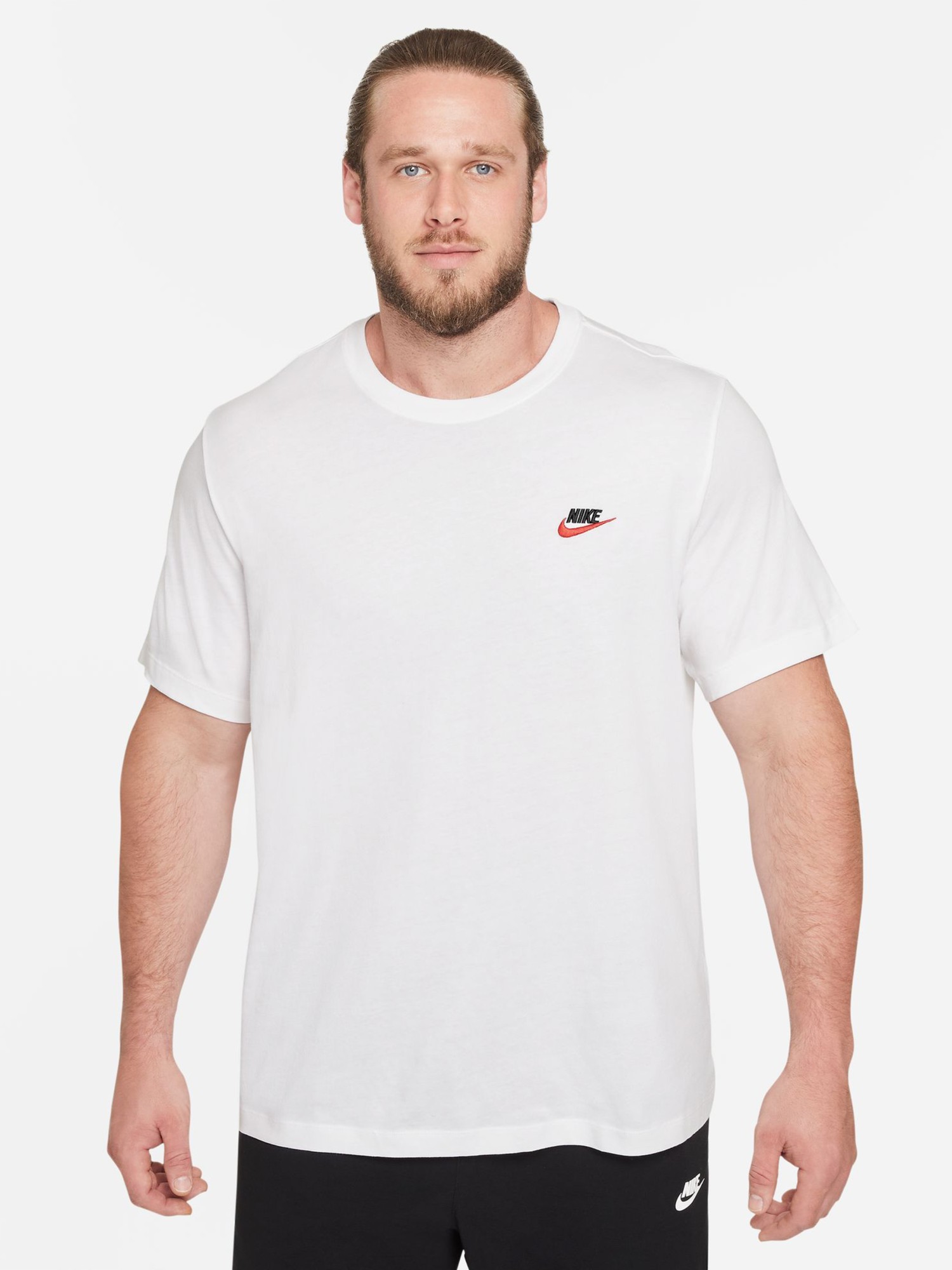 Футболка чоловіча Nike M NSW CLUB TEE біла AR4997-100 изображение 5