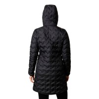Полупальто женское Columbia Delta Ridge™ Long Down Jacket черное 1909251-010 изображение 2