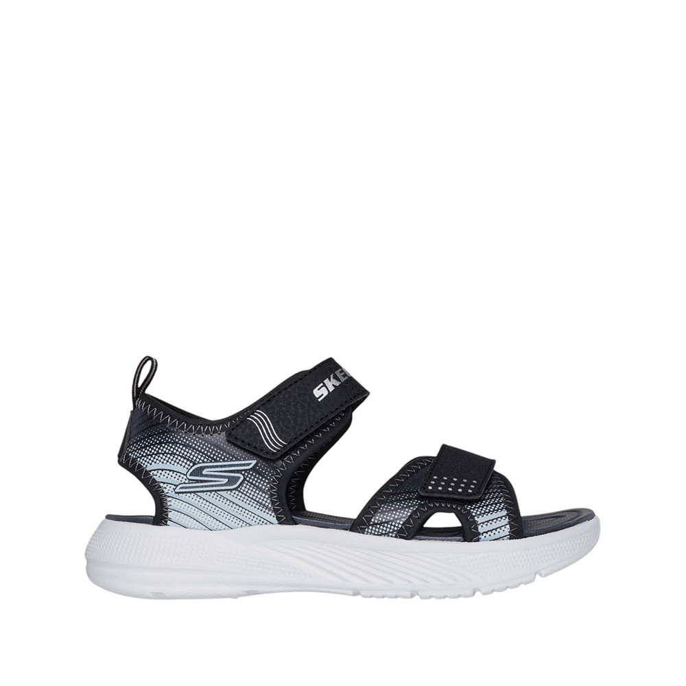 Сандали детские Skechers MICROSPEC серые 407034L BKSL