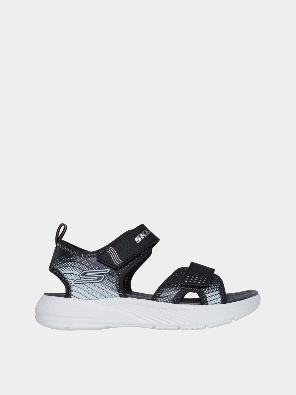 Сандали детские Skechers MICROSPEC серые 407034L BKSL изображение 2