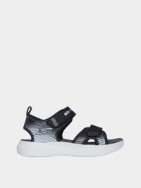Сандалии детские Skechers MICROSPEC серые 407034L BKSL изображение 2