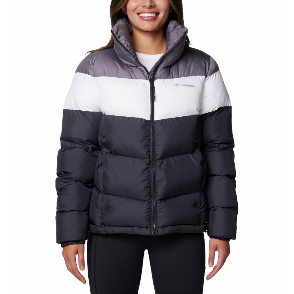Куртка женская Columbia Puffect™ II Colorblock Jacket черная 2088481-010 изображение 1