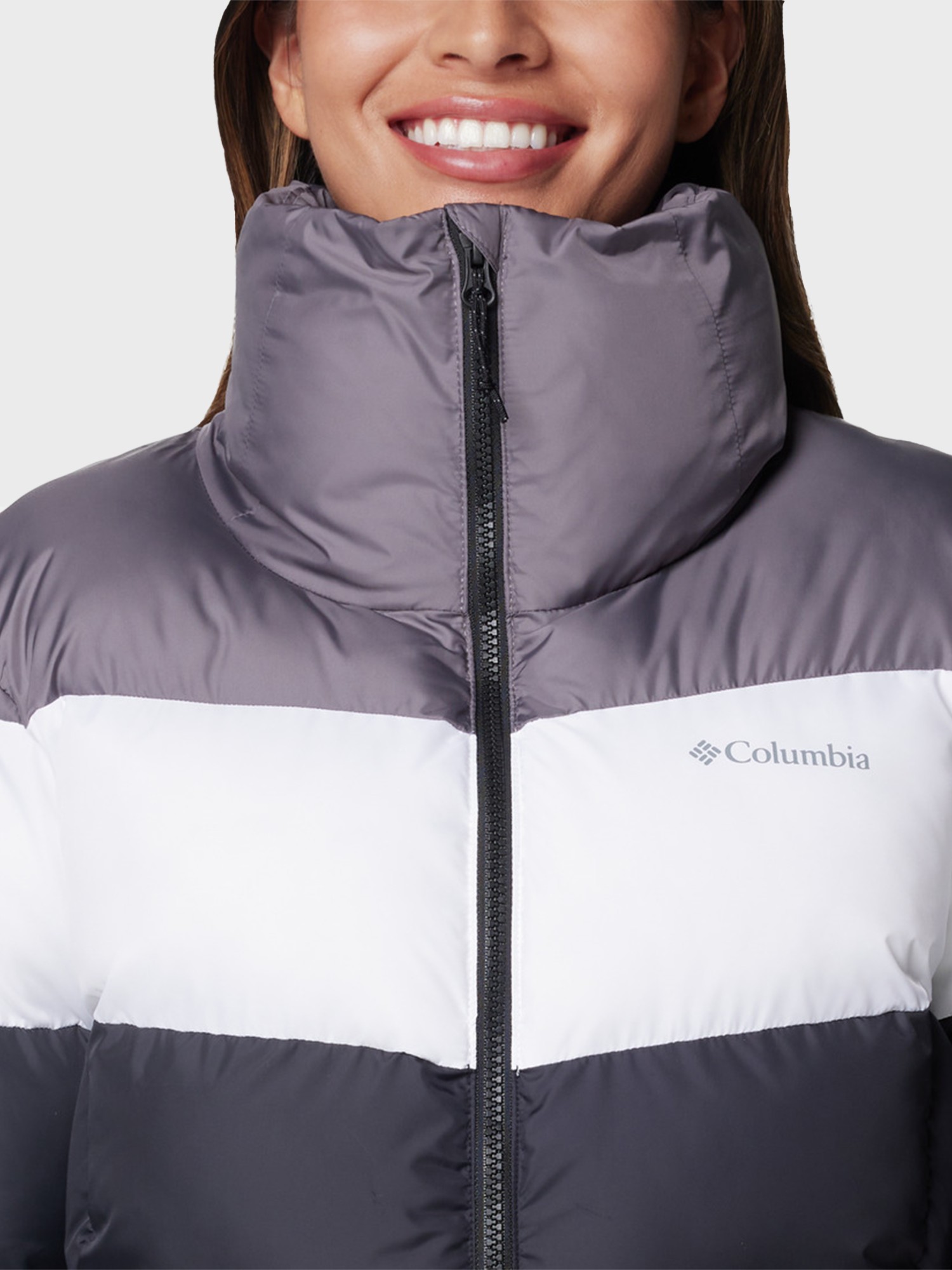 Куртка женская Columbia Puffect™ II Colorblock Jacket черная 2088481-010 изображение 8