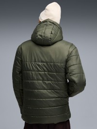 Куртка чоловіча Puma ESS Hooded Padded Jacket чорна 68521170 изображение 3