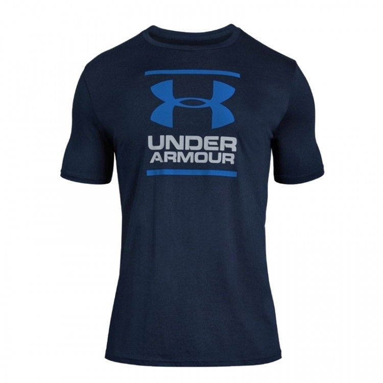 Футболка мужская Under Armour Ua Gl Foundation Ss T синяя 1326849-408 изображение 1